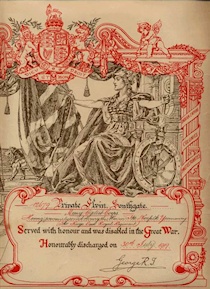 Elvin Southgate Discharge Certificate
