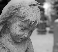 mourning angel