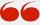 red quote marks
